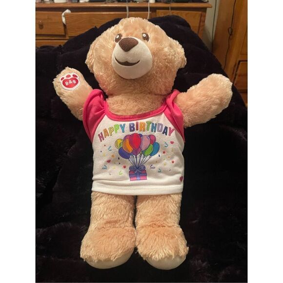 Build-A-Bear Workshop Tan Lil Honey Cub Plush Teddy Bear Stuffed Toy - Picture 3 of 13